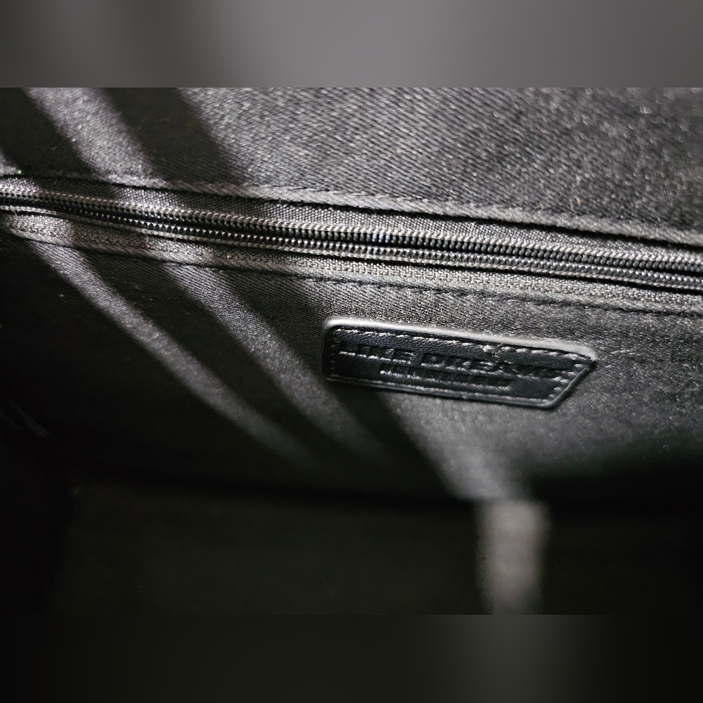 Like Dreams Black Tote with Pink Patch Details - Picture 15 of 16